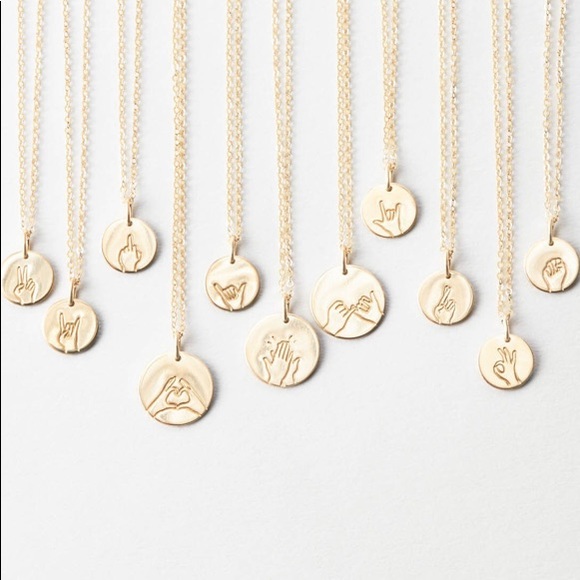 “Okie Dokie” Hand Sign Cute Pendant Charm Necklace - Picture 9 of 16